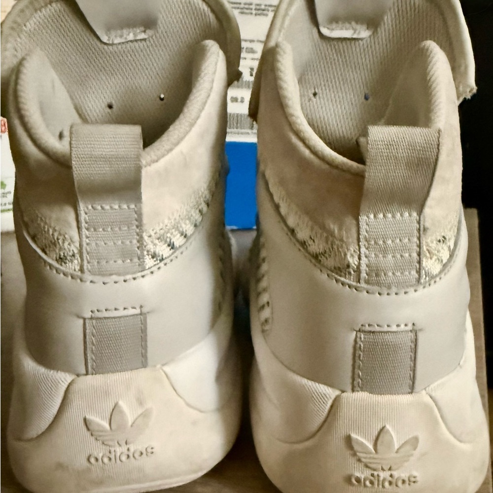 Adidas Women’s Crazy 8 ADV 'White/Grey
Multi', ADV PK “Sesame”, “Ashpea” EUC - Picture 8 of 9